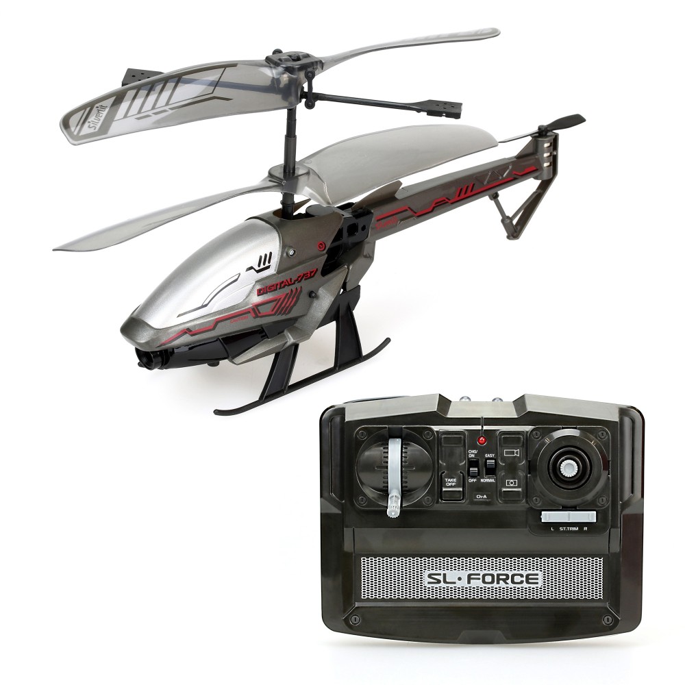 Вертолет 3-х канальный Silverlit Spy Cam 3 с камерой и системой Простое управление  
